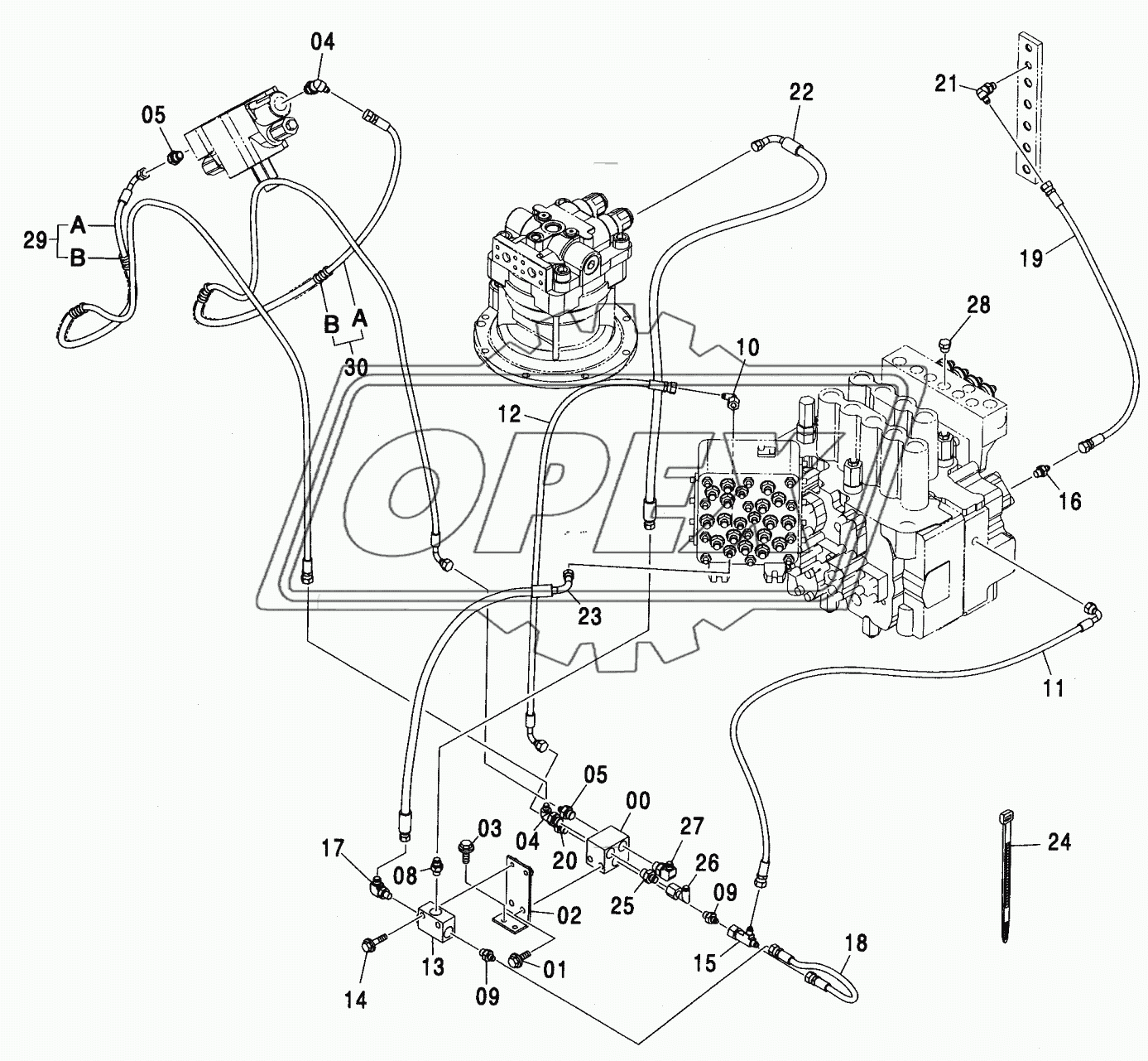 PILOT PIPING (2P-B00M/PT0) <210, N,240>