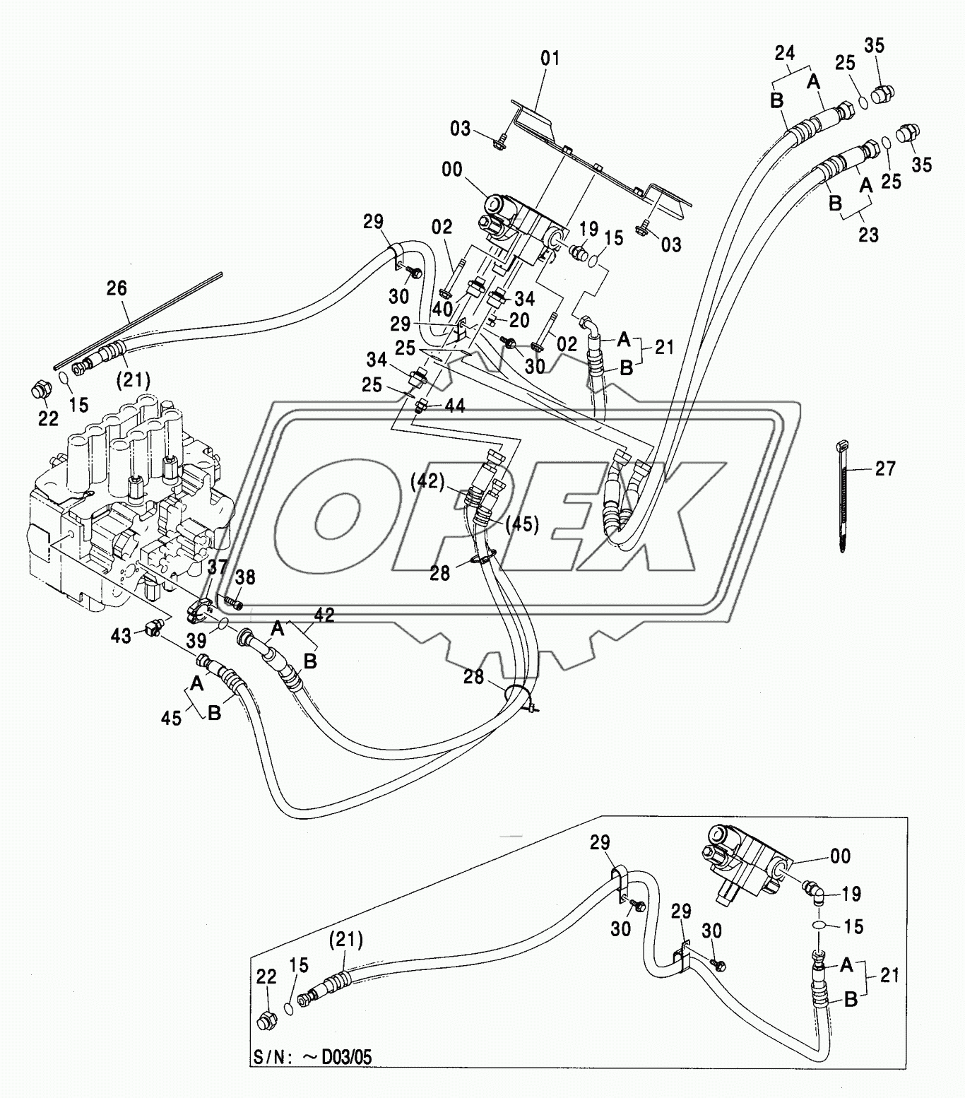 MAIN PIPING (2P-B00M) <210, N,240>