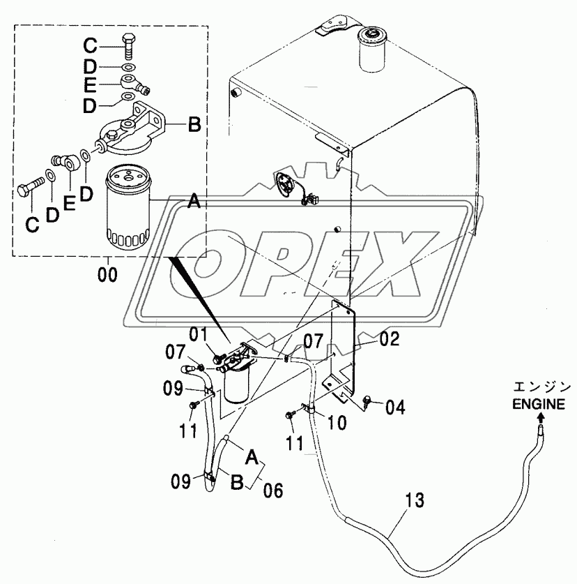 FUEL DOUBLE FILTER