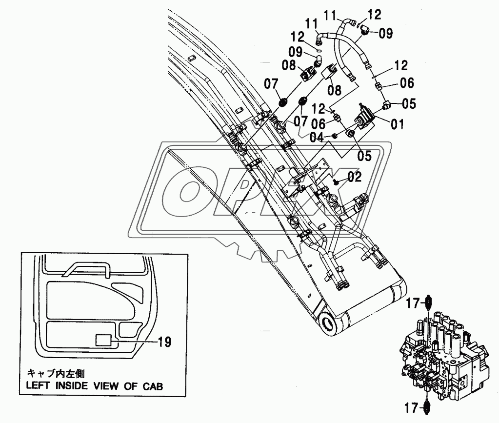 HSB COMMON PIPING (BREAKER & CRUSHER) (MONO BOOM)