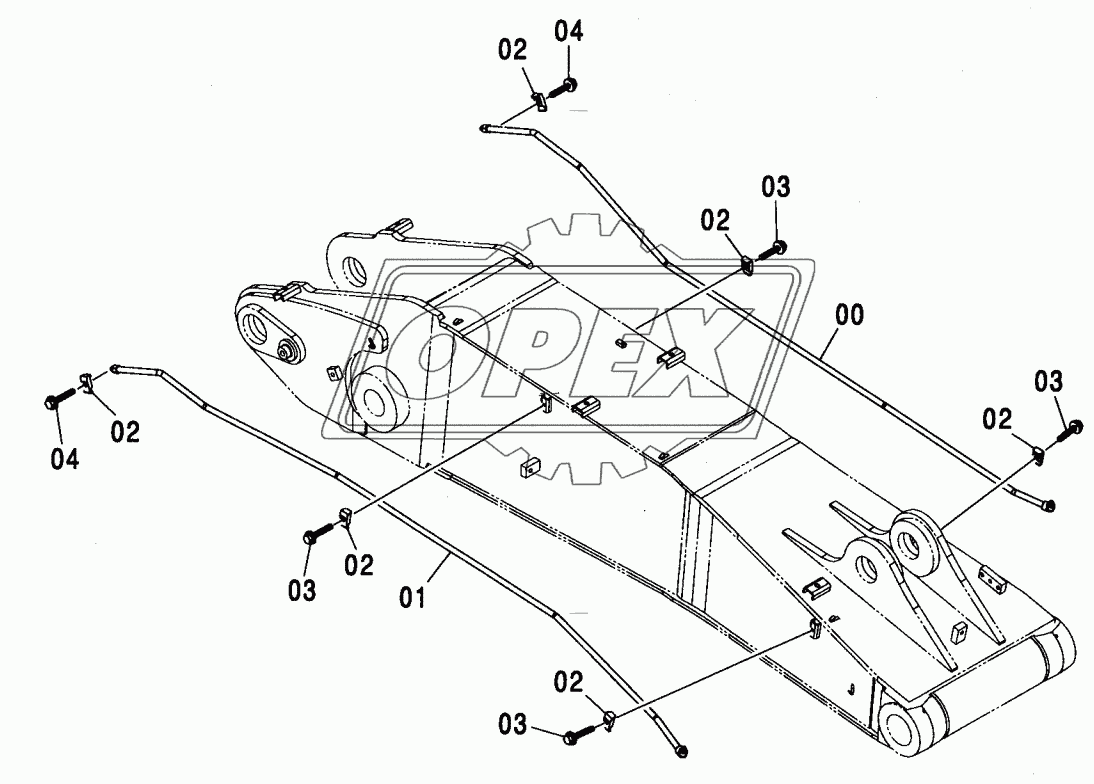 QUICKHITCH PIPING (2P-B00M) :1 <210, N,240>