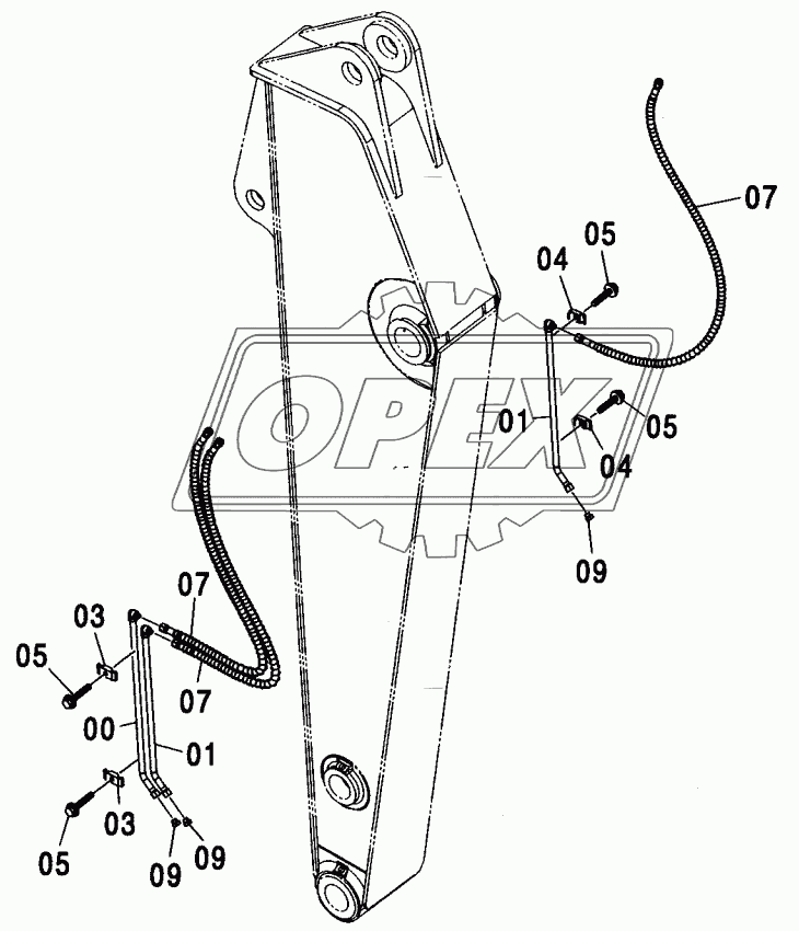 ASSIST PIPING (2.42M ARM) <210, N,240>