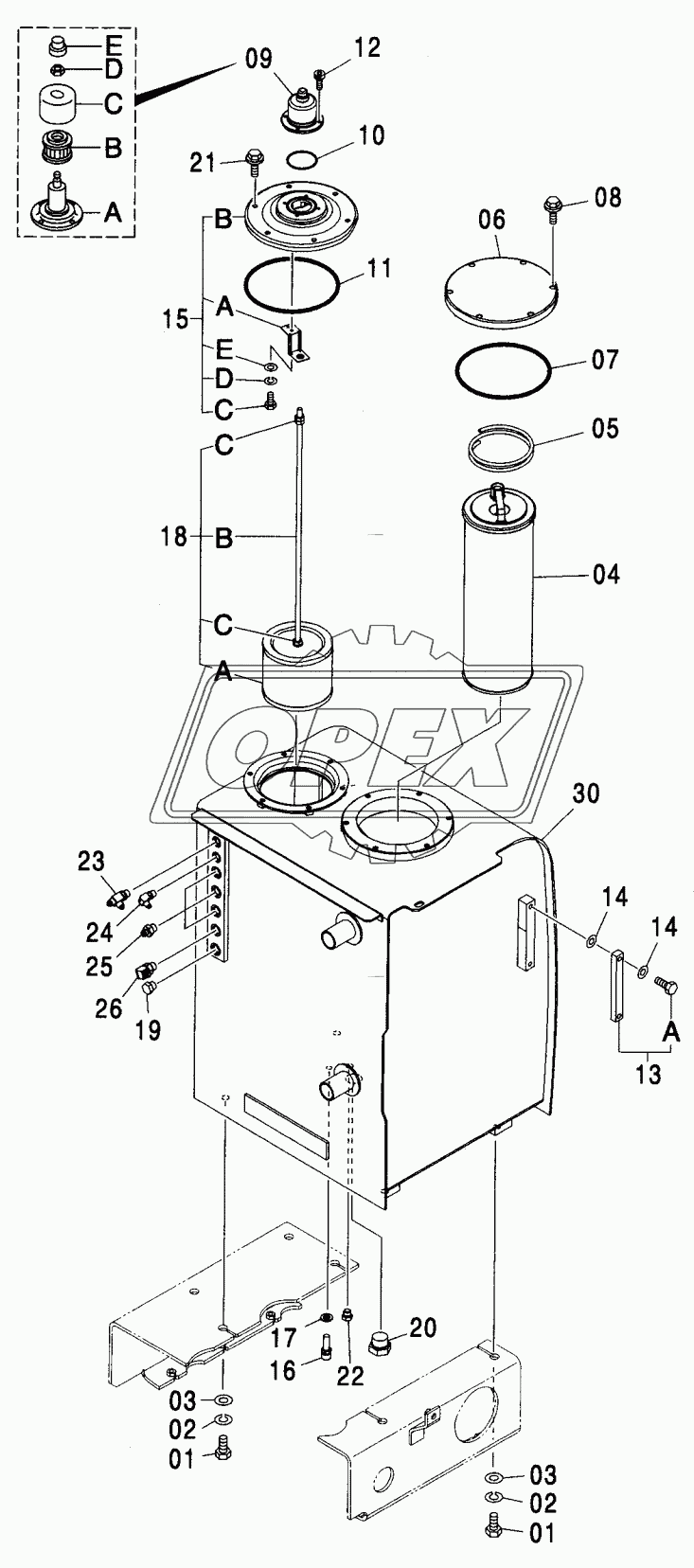 OIL TANK <N,240>