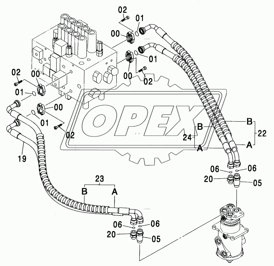 MAIN PIPING (4) <200, E, 210, H, K>