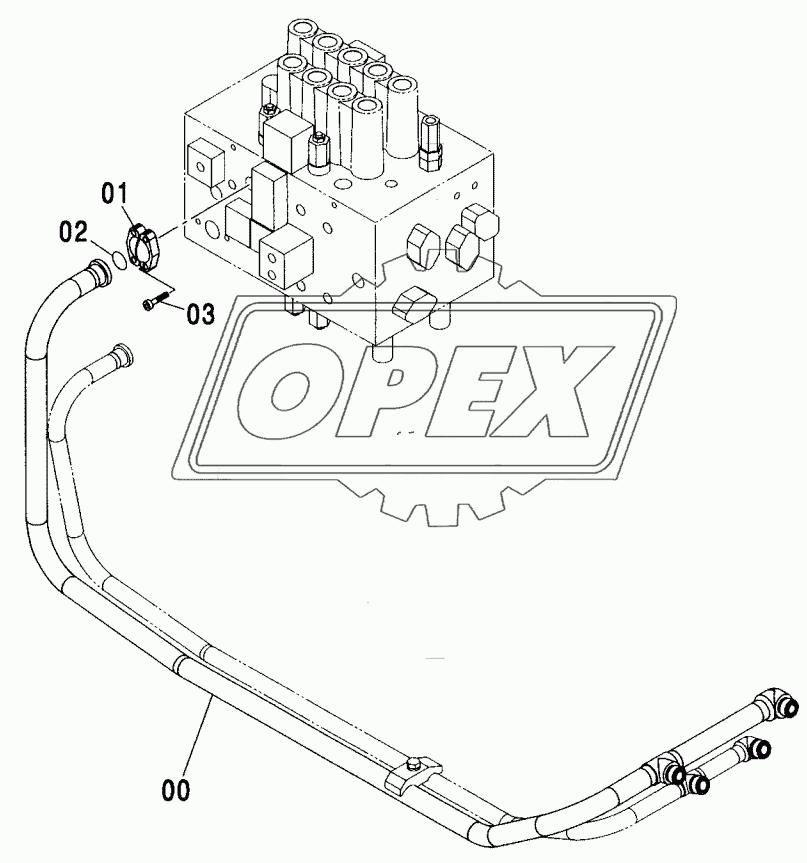 BOOM BOTTOM PIPING