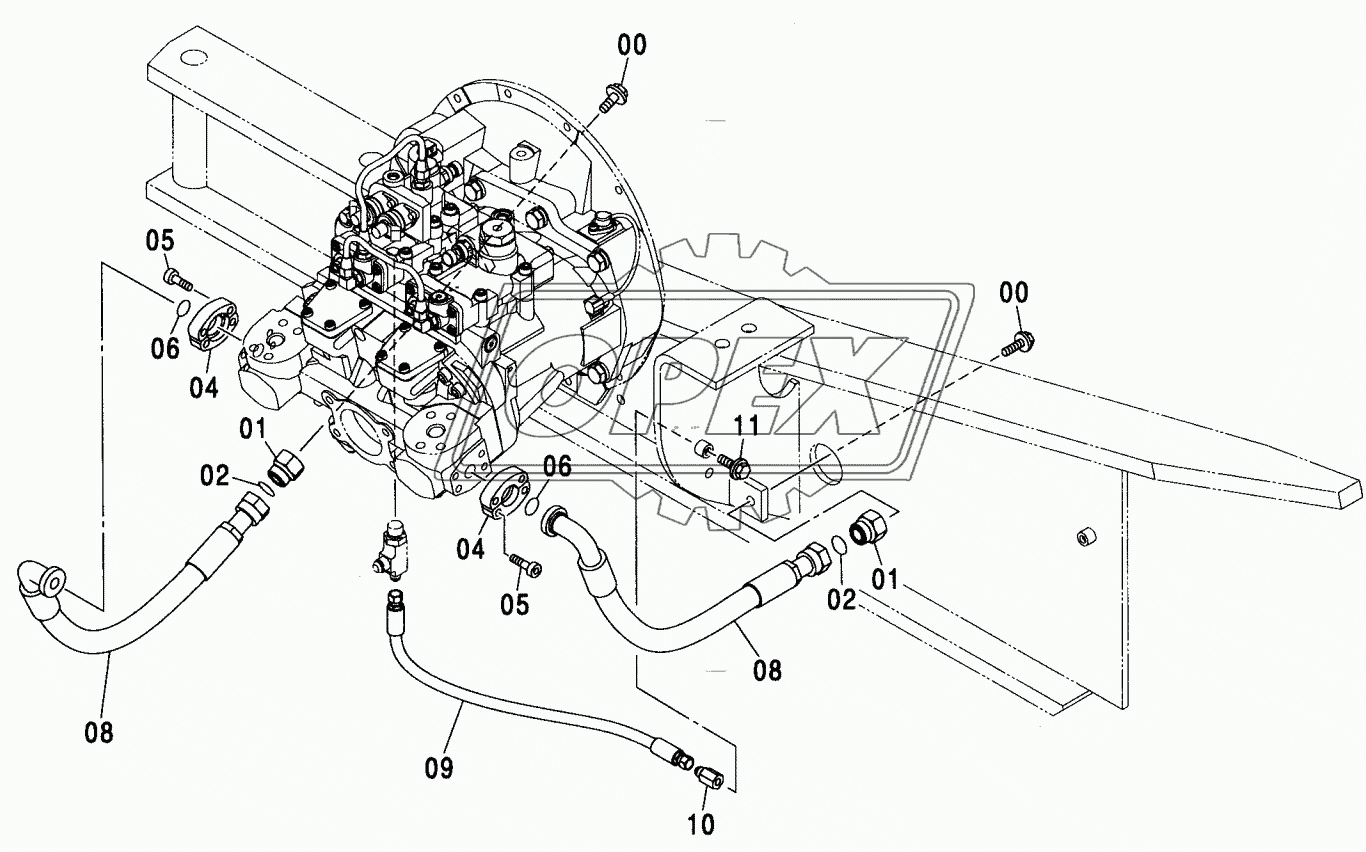 SIDE BRANCH PIPING <200, E, 210, H, K>