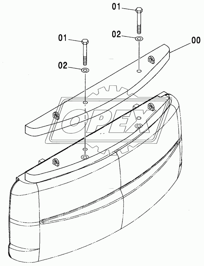 COUNTERWEIGHT 0. 4T <N>