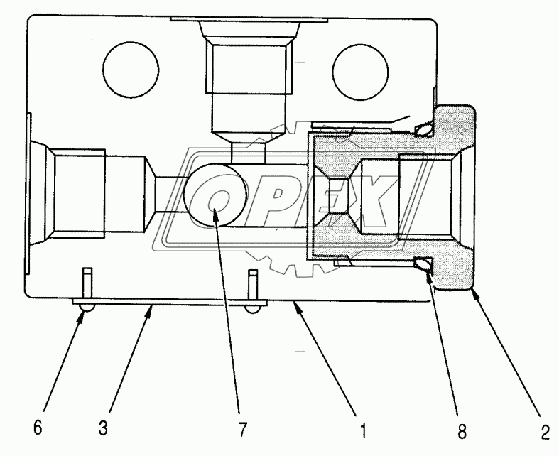 VALVE, SHUTTLE <210, N, 240>