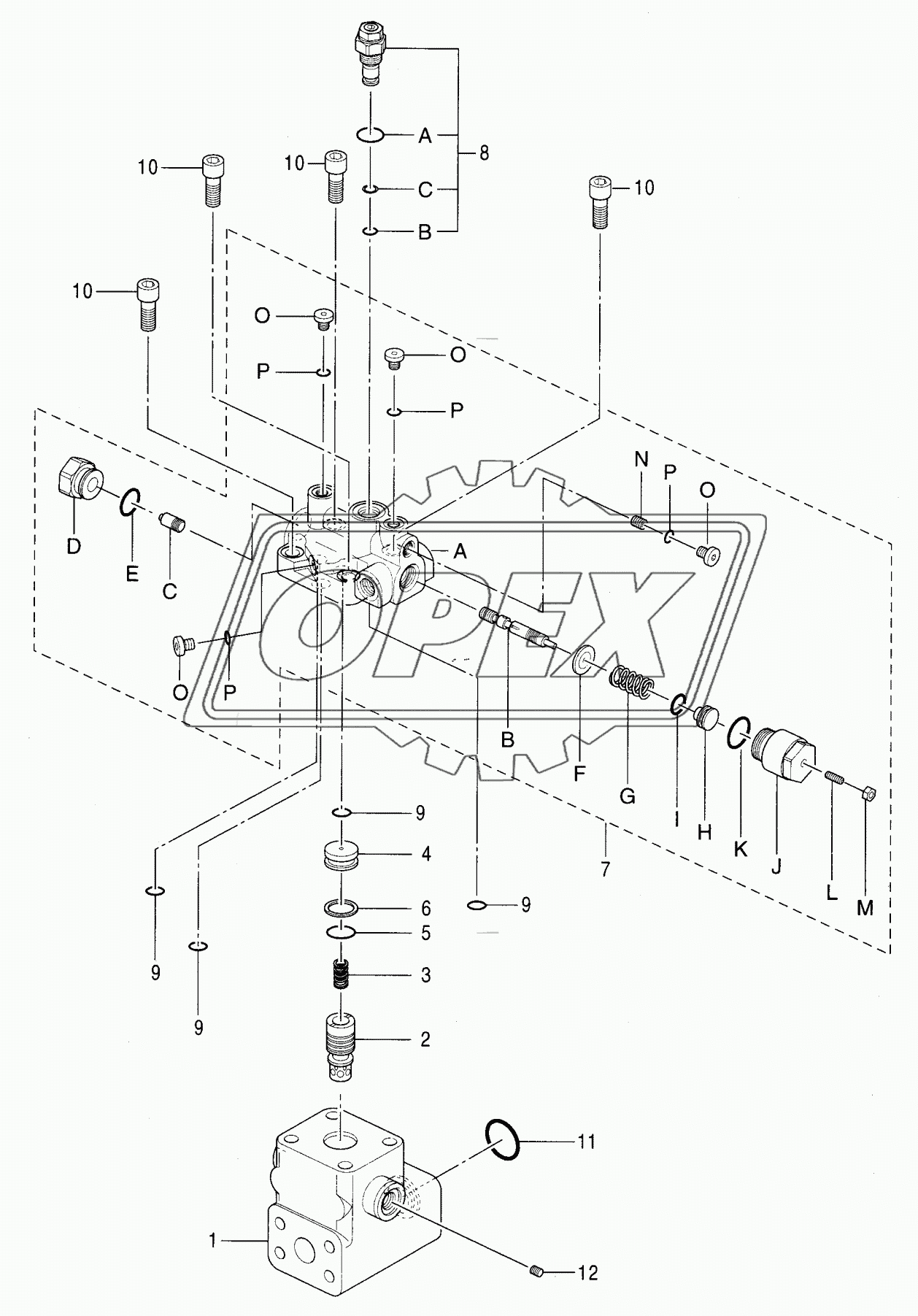 VALVE, HOLDING (R) (2P-B00M)