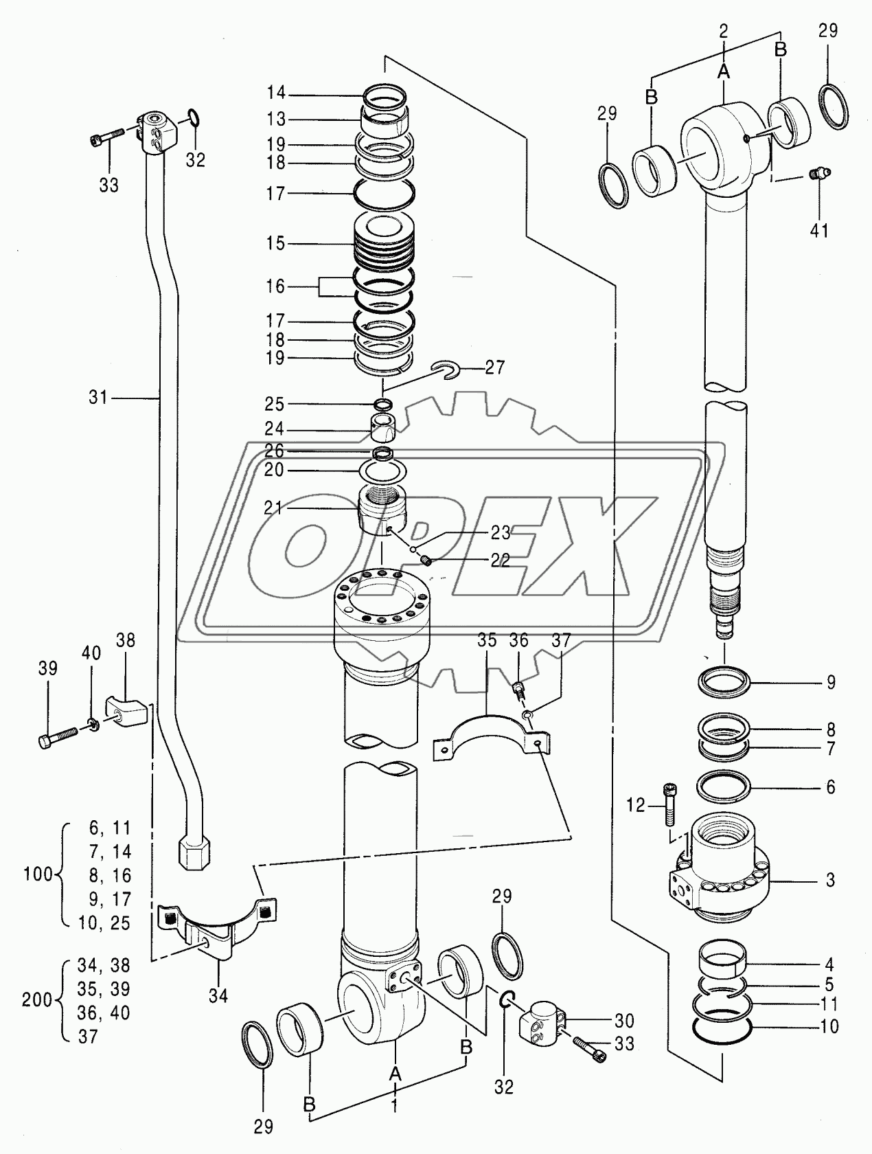 CYL., ARM (RIVER MAINTENANCE)