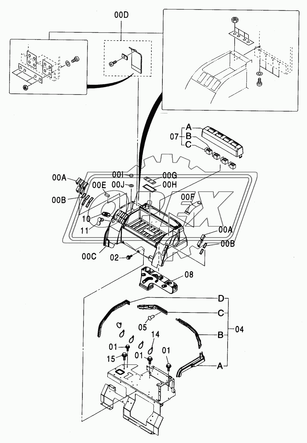 REAR BOX (12V POWER SUPPLY)