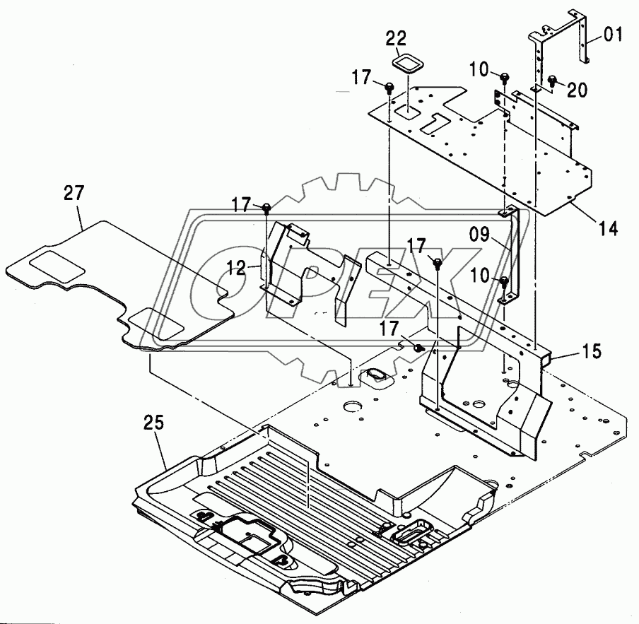 FLOOR PARTS