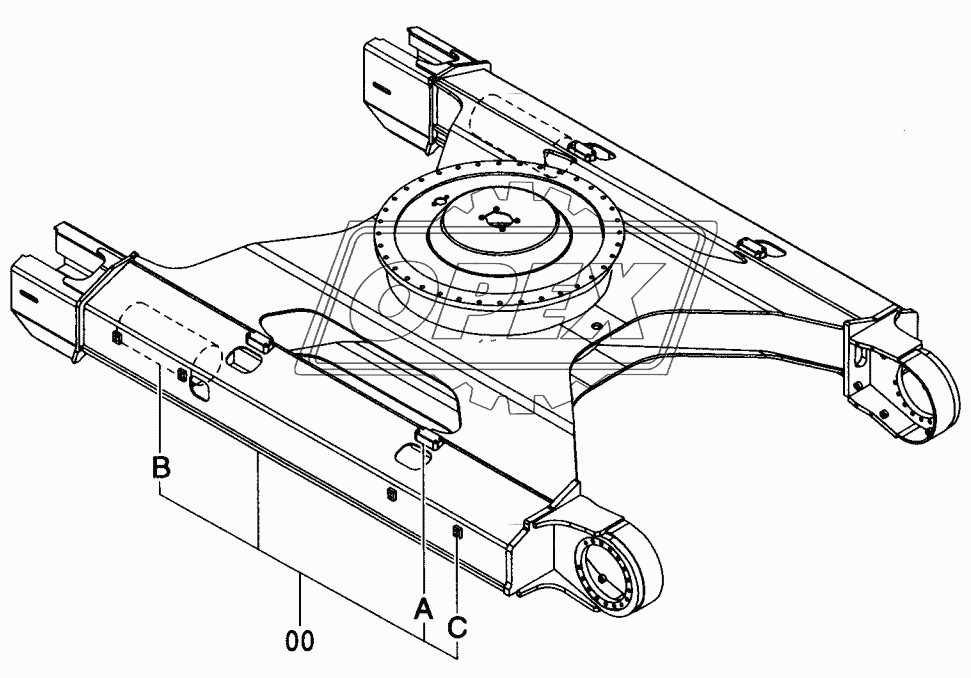 TRACK FRAME (LC TRACK)<H, K>