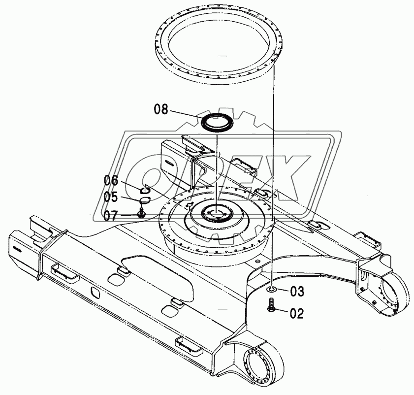 SWING BEARING PARTS