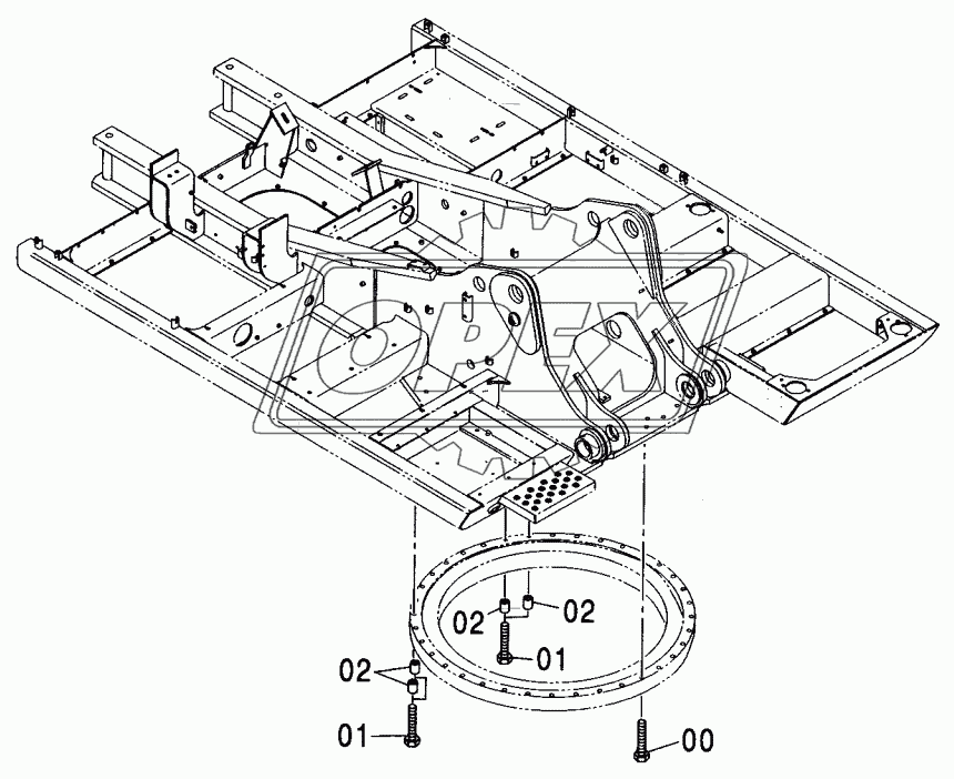 SWING BEARING SUPPORT <230>