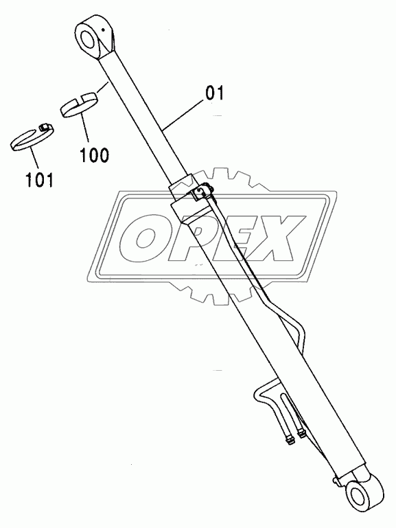 BOOM CYLINDER (R)