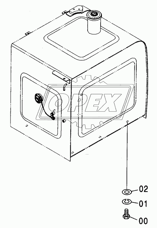 FUEL TANK SUPPORT