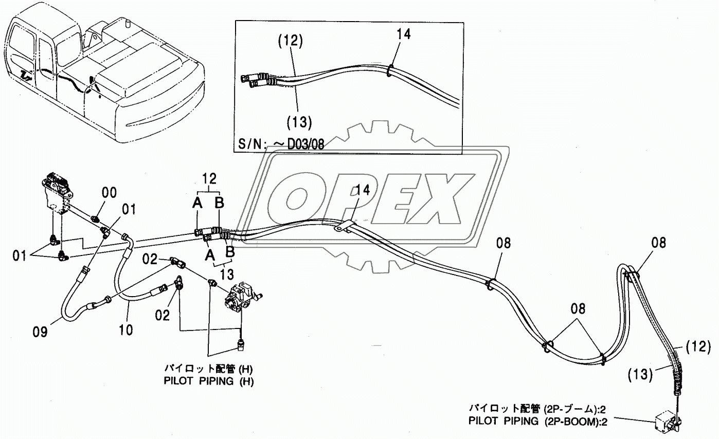 PILOT PIPING (2P-B00M) 1