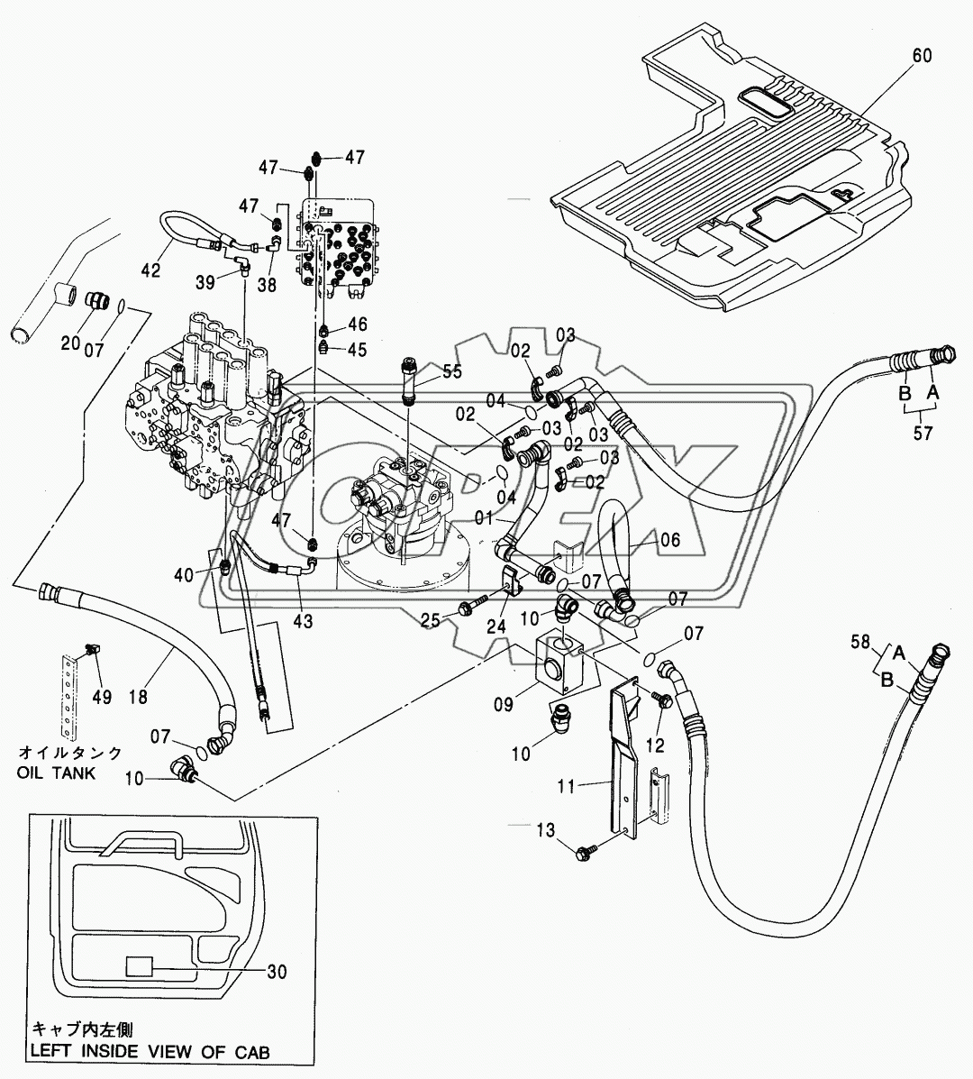 MAIN PIPING (BREAKER & CRUSHER)<230, H, K>