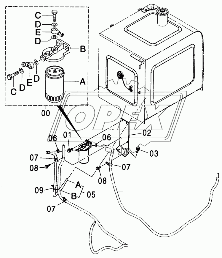 FUEL DOUBLE FILTER