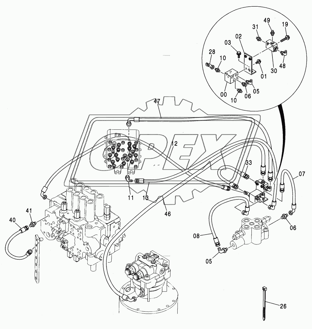 PILOT PIPING (PTO/V)