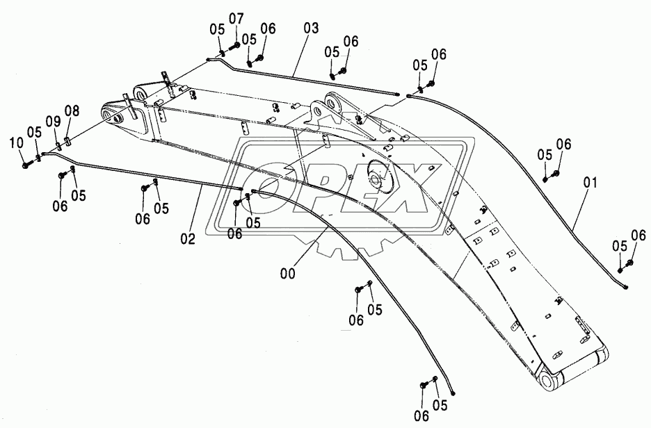 QUICKHITCH PIPING (MONO B00M)<250>