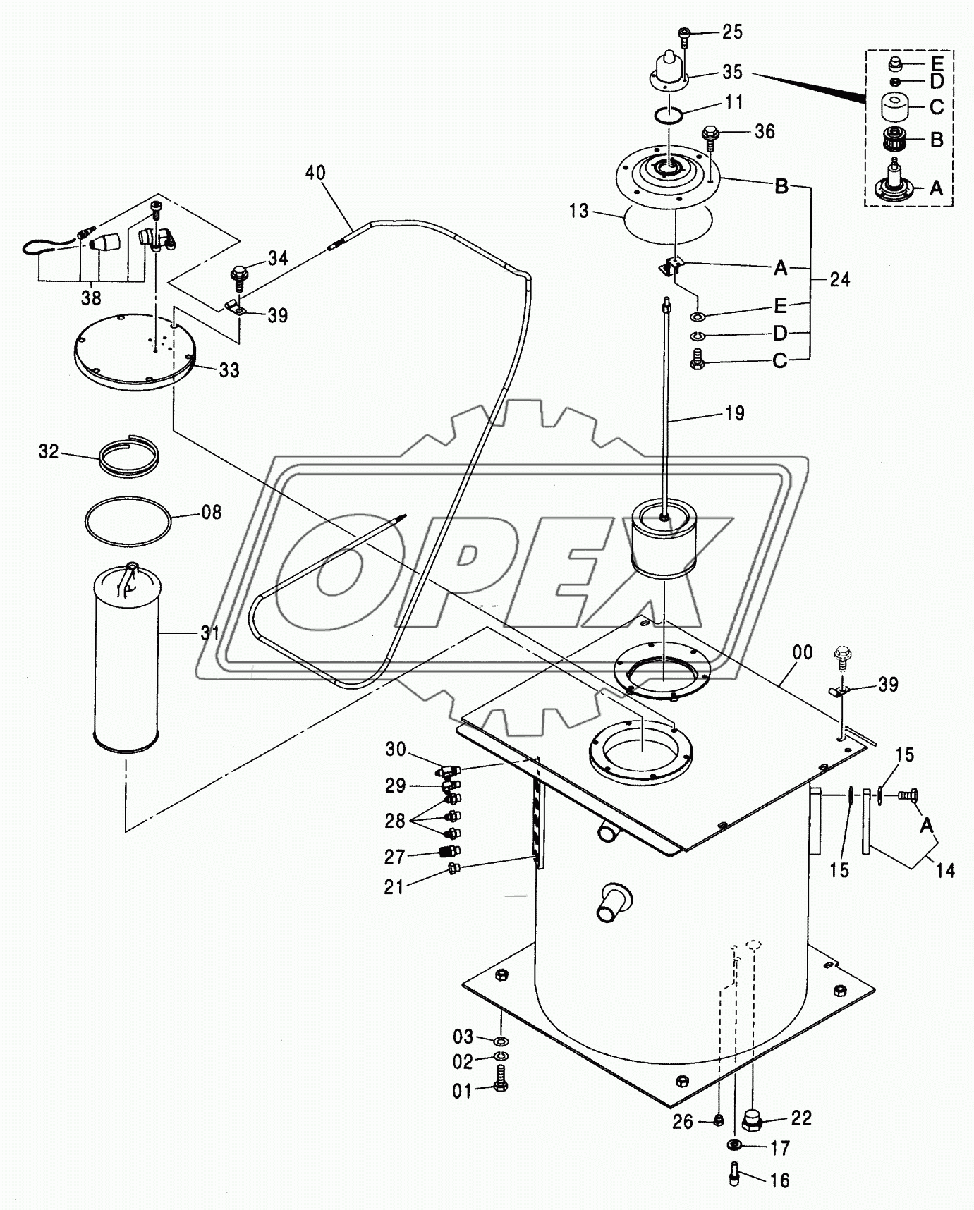 OIL TANK <K>