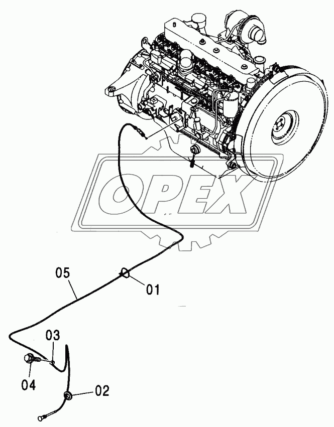 ENGINE STOP CABLE