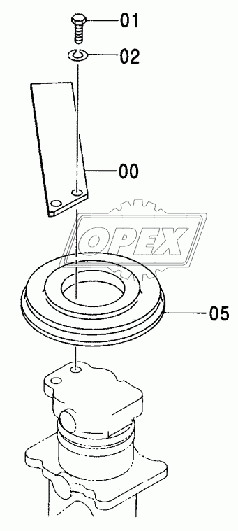 CENTER JOINT PARTS (UPPERSTRUCTURE)