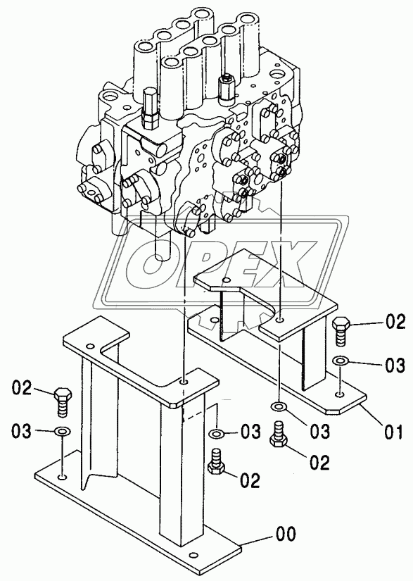 CONTROL VALVE SUPPORT