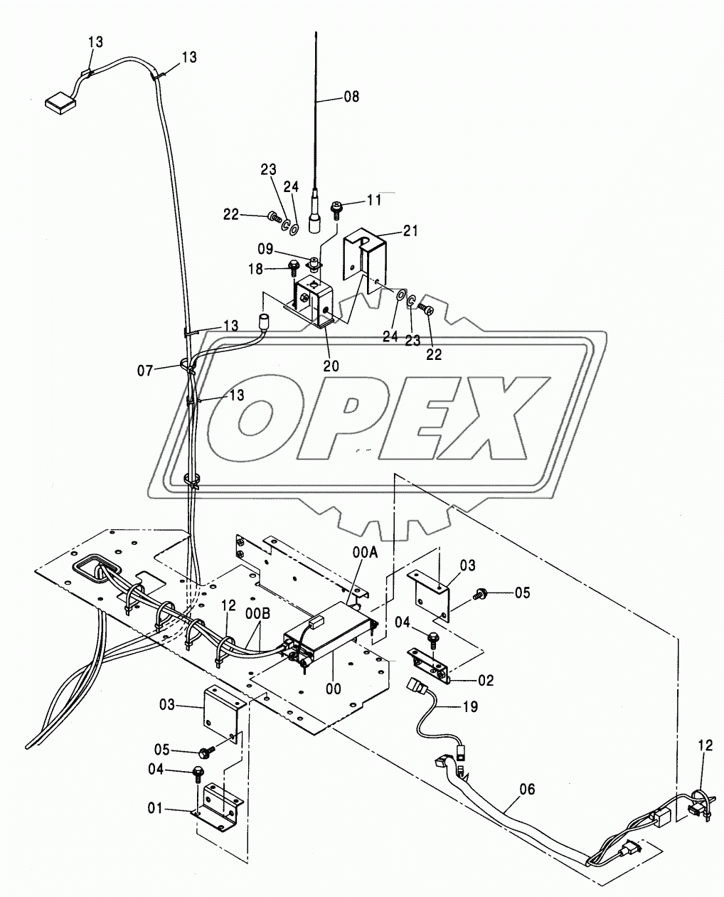 SATELLITE DATA COMMUNICATOR PARTS <230, H, K>