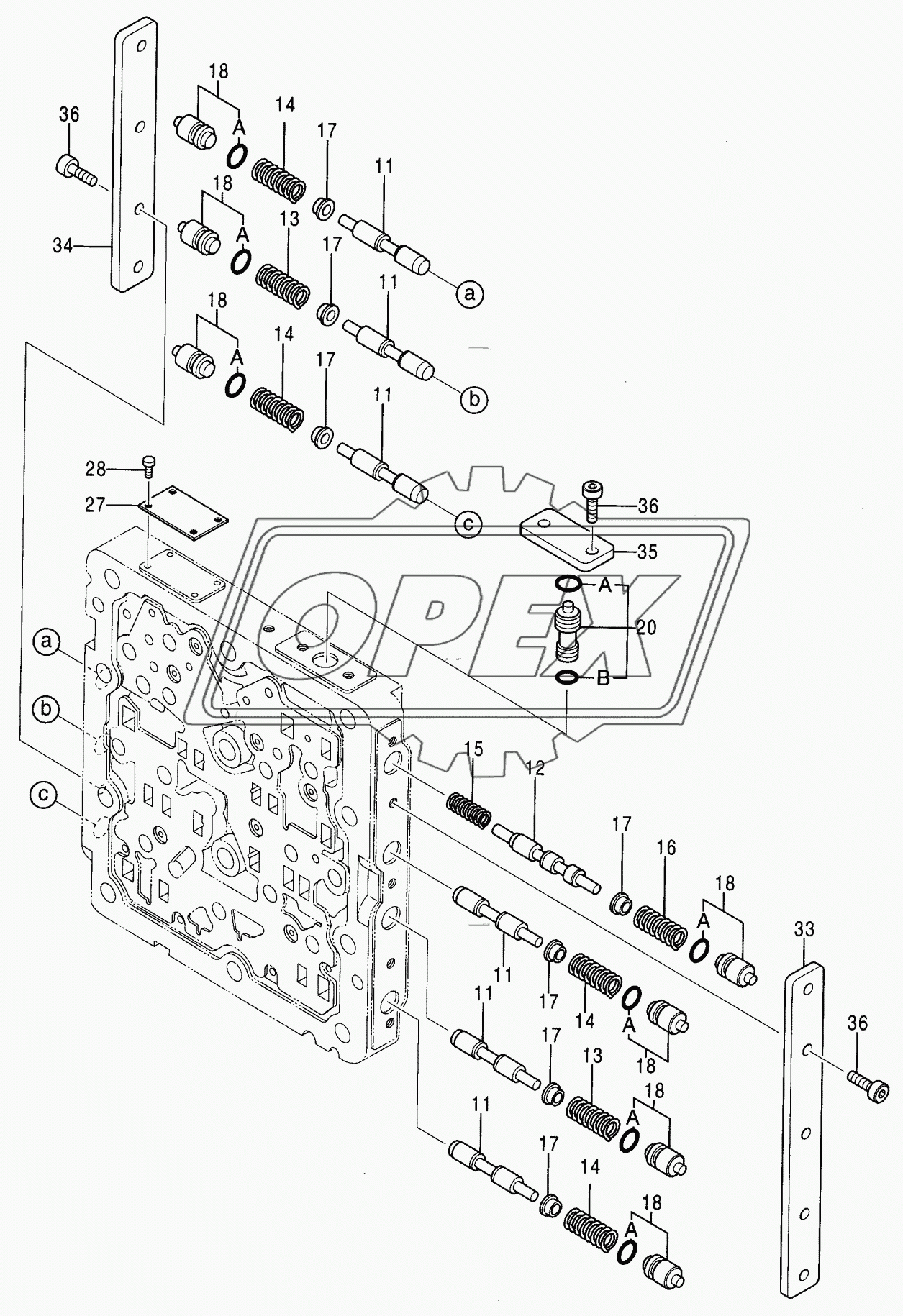 VALVE, SHUTTLE (5/5) 1