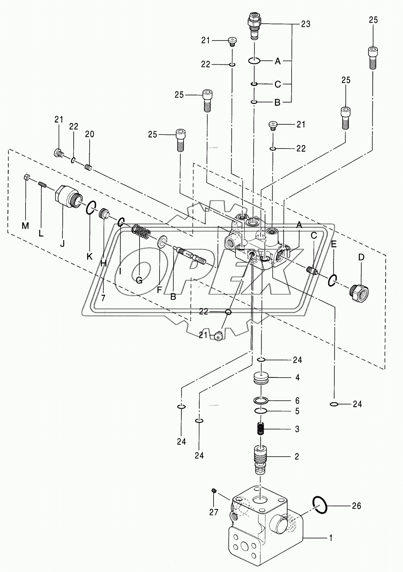 VALVE, HOLDING (BOOM)