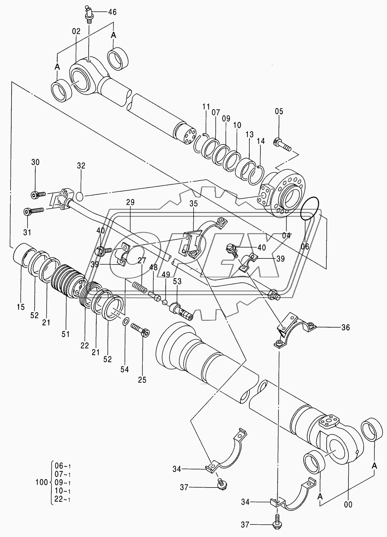 CYL., ARM (MONO BOOM)