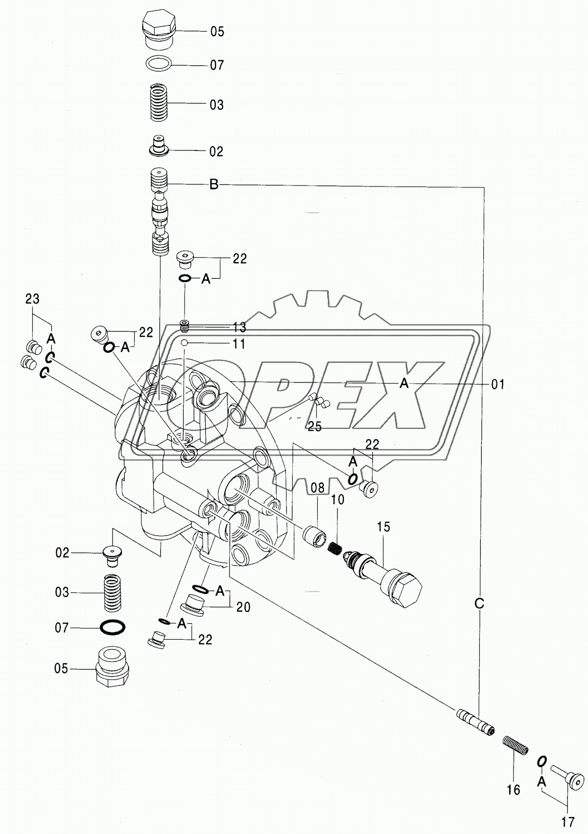 VALVE, BRAKE 1