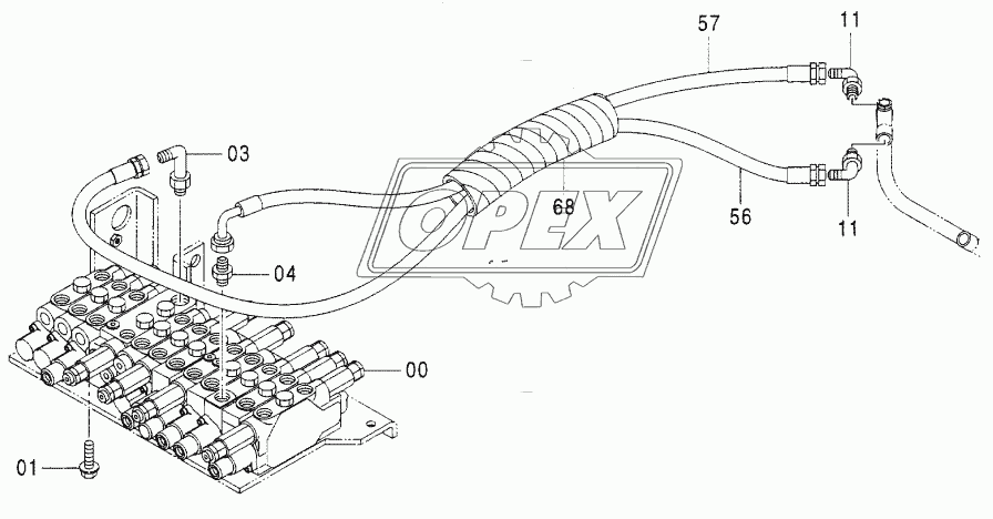 OIL COOLER PIPING (2)