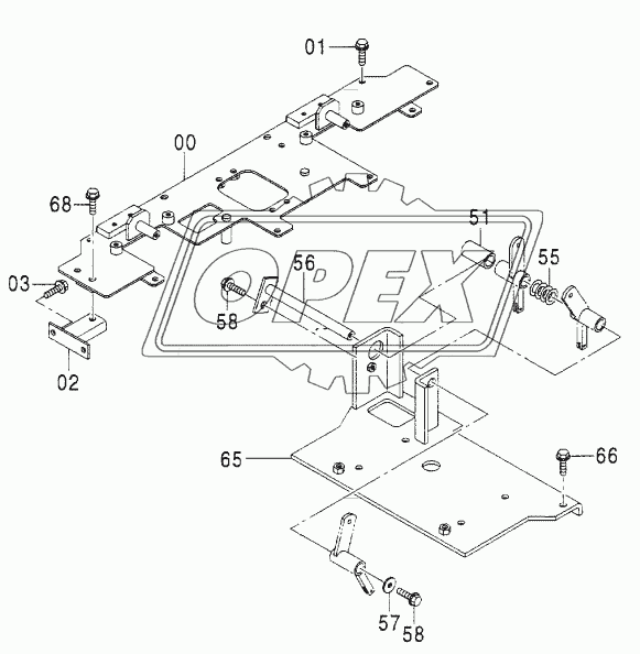 LEVER LINK SUPPORT