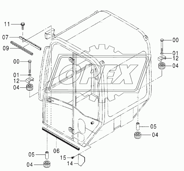 CAB PARTS