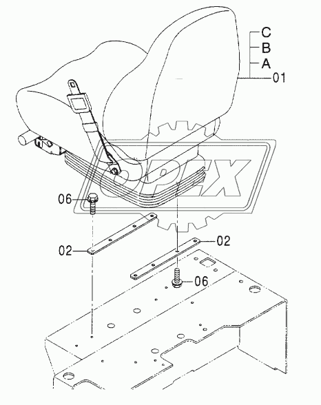 SEAT (CANOPY)