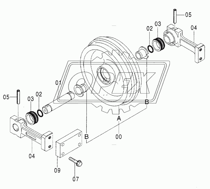 FRONT IDLER