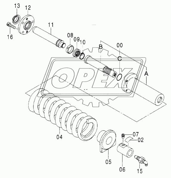 ADJUSTER (STEEL CRAWLER)