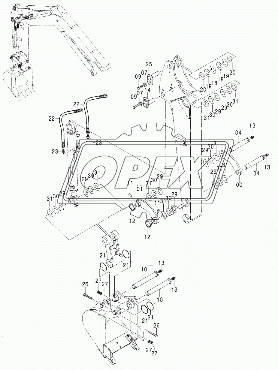 ARM PARTS (ARM 1.11M)