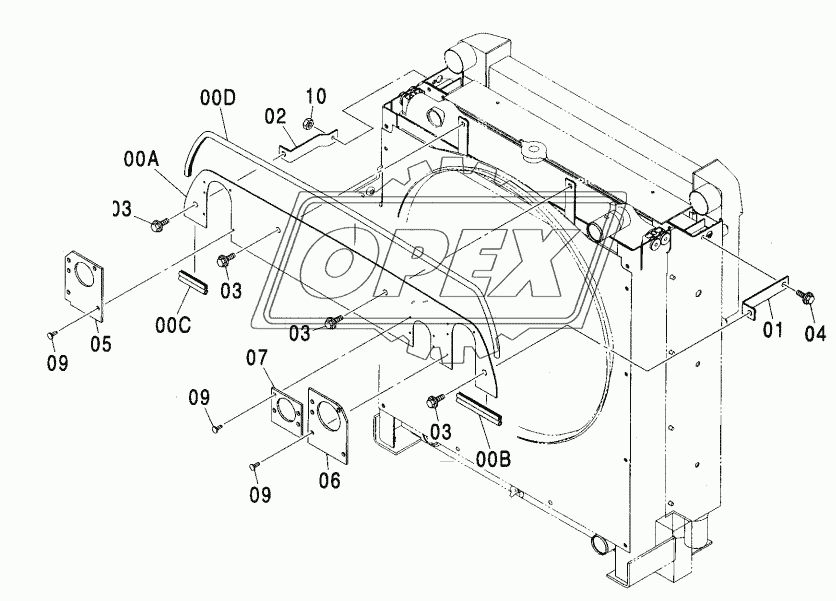 RADIATOR COVER