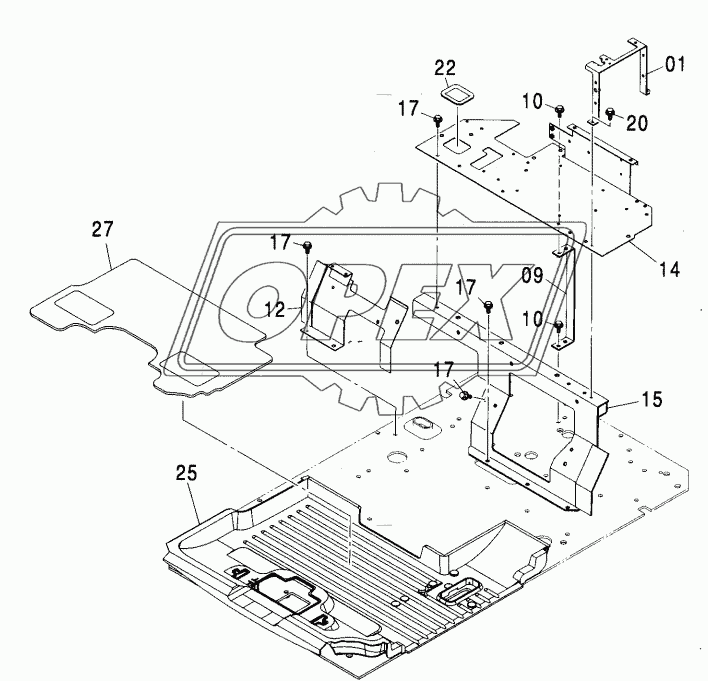 FLOOR PARTS