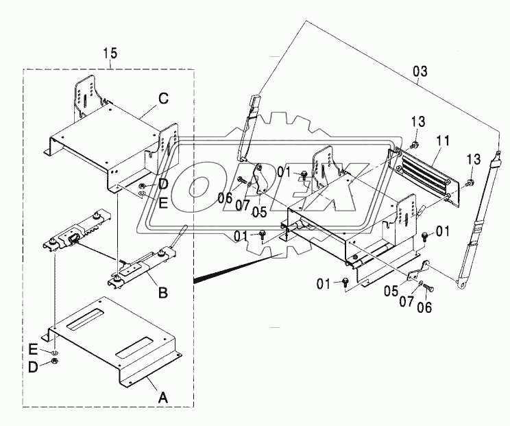 SEAT STAND STD