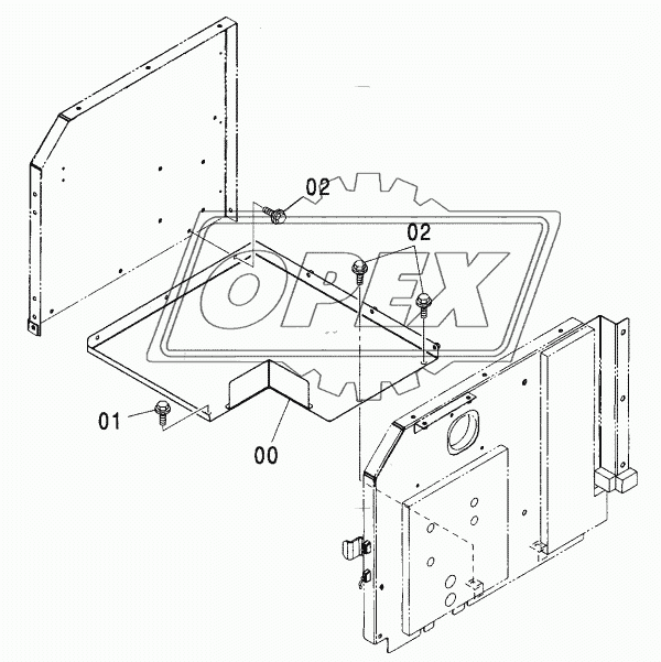 COVER (8) WITH MULT I LEVER STD