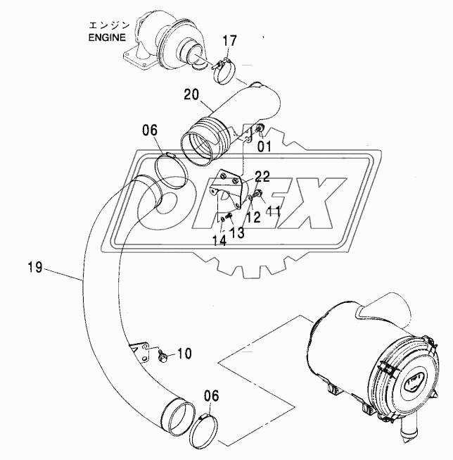 AIR CLEANER SUPPORT