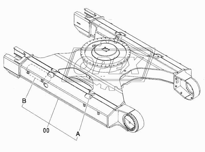 TRACK FRAME (LC TRACK)