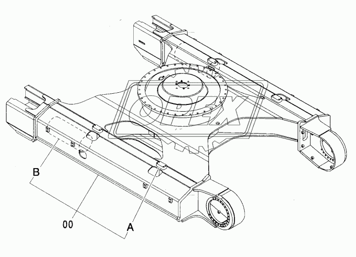 TRACK FRAME (NARROW LC TRACK)