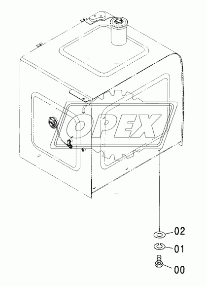 FUEL TANK SUPPORT